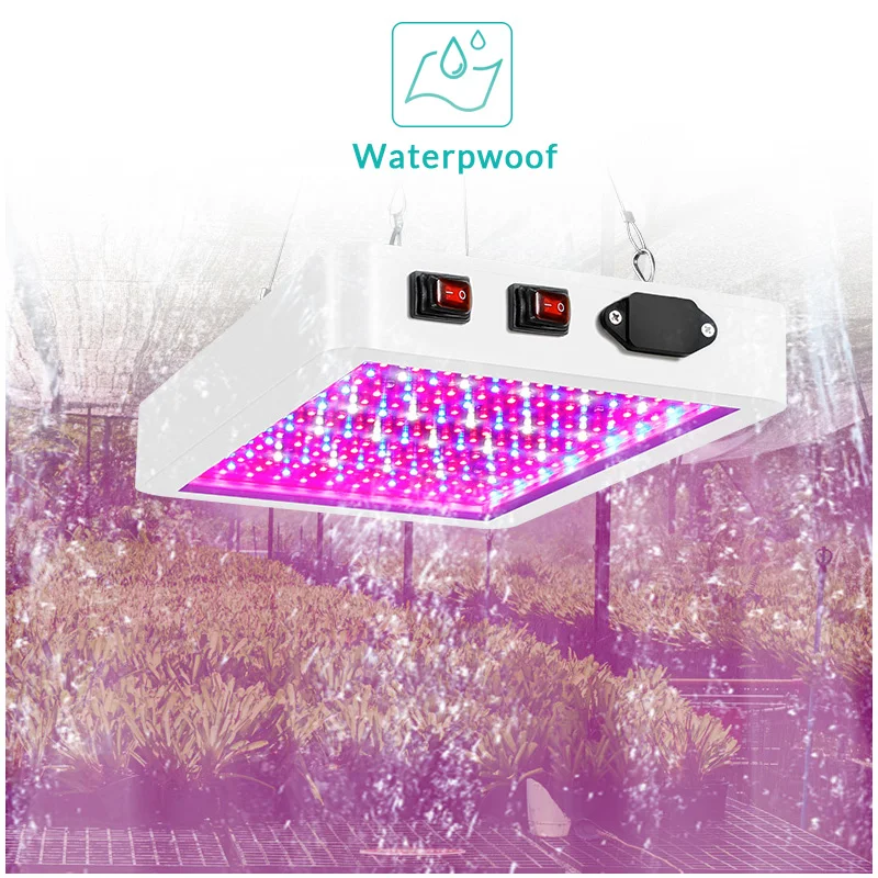 Светодиодный Grow светильник полный спектр 410-730nm 1000W 1200W Фито для роста растений в