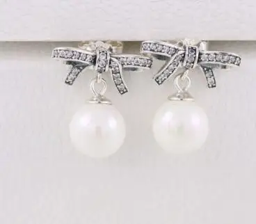 

YPD114 925 Silver Woman Ear Nails Simple Engagement Ear Ornaments Embedded with Zircon