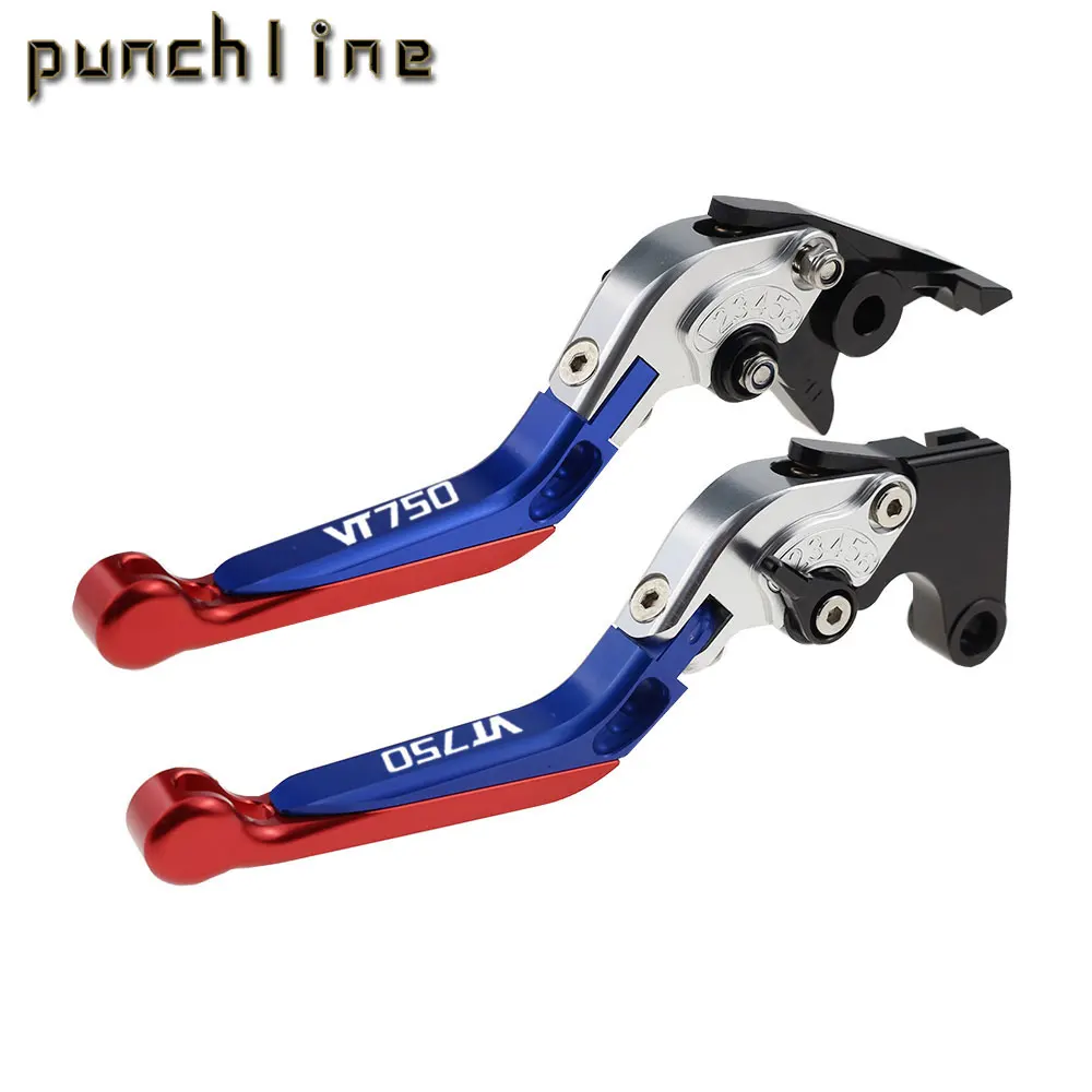 

Fit For VT 750 Phantom/Shadow 2009-2022 Folding Extendable Clutch Brake Levers Motorcycle Accessories Handles Set Adjustable