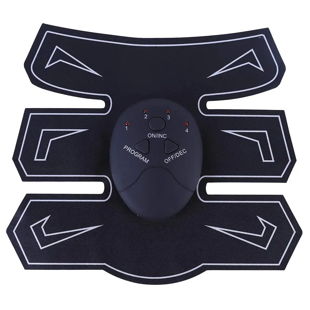 

Abs EMS Muscle Stimulator Abdominal Toner Electronic Power Massager Trainer Wireless Portable Ab Stimulating Toning Belt Unisex