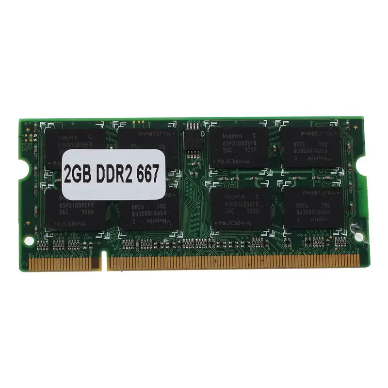 2x2 Гб DDR2 PC2 5300 SODIMM Оперативная Память память 667 МГц 200 pin Тетрадь
