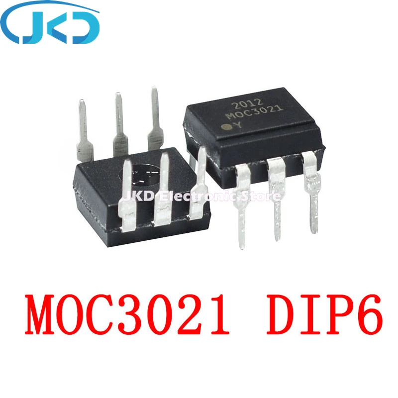 

10 шт./лот MOC3021 MOC3023 EL3021 EL3023 K3021P K3023P 3021 3023 DIP-6 DIP6 оптрон, новый и оригинальный