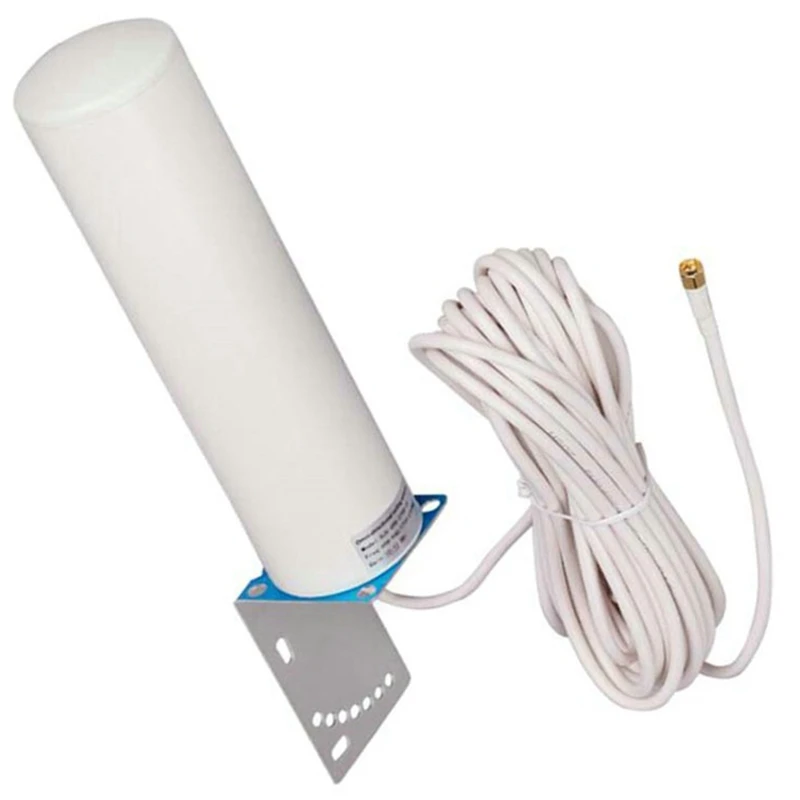 4g lte 12dbi external antenna 3g 4g outdoor repeater antenna sma 10m female for huawei modem router free global shipping