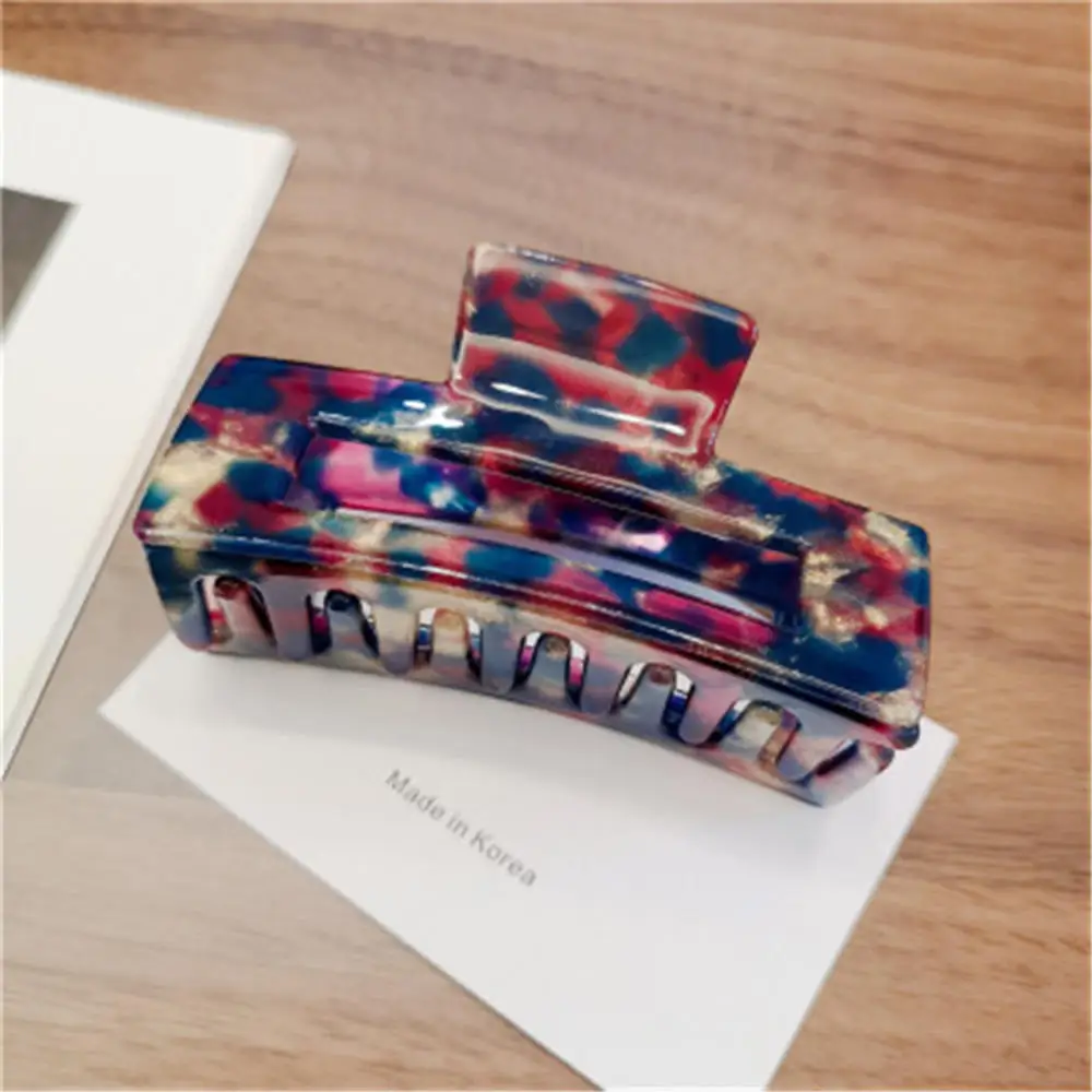 Женская ацетатная простыня в Корейском стиле красные ретро-аксессуары для волос