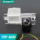 Автомобильная камера заднего вида GreenYi 170  AHD 720P с траекторией для Ssangyong Rexton Kyron Korando Actyon ночного видения, заднего хода, 4-контактный разъем для парковки автомобиля