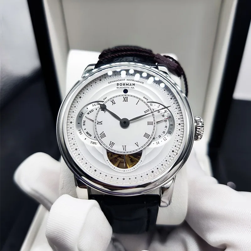 Часы наручные BORMAN Мужские автоматические брендовые роскошные механические