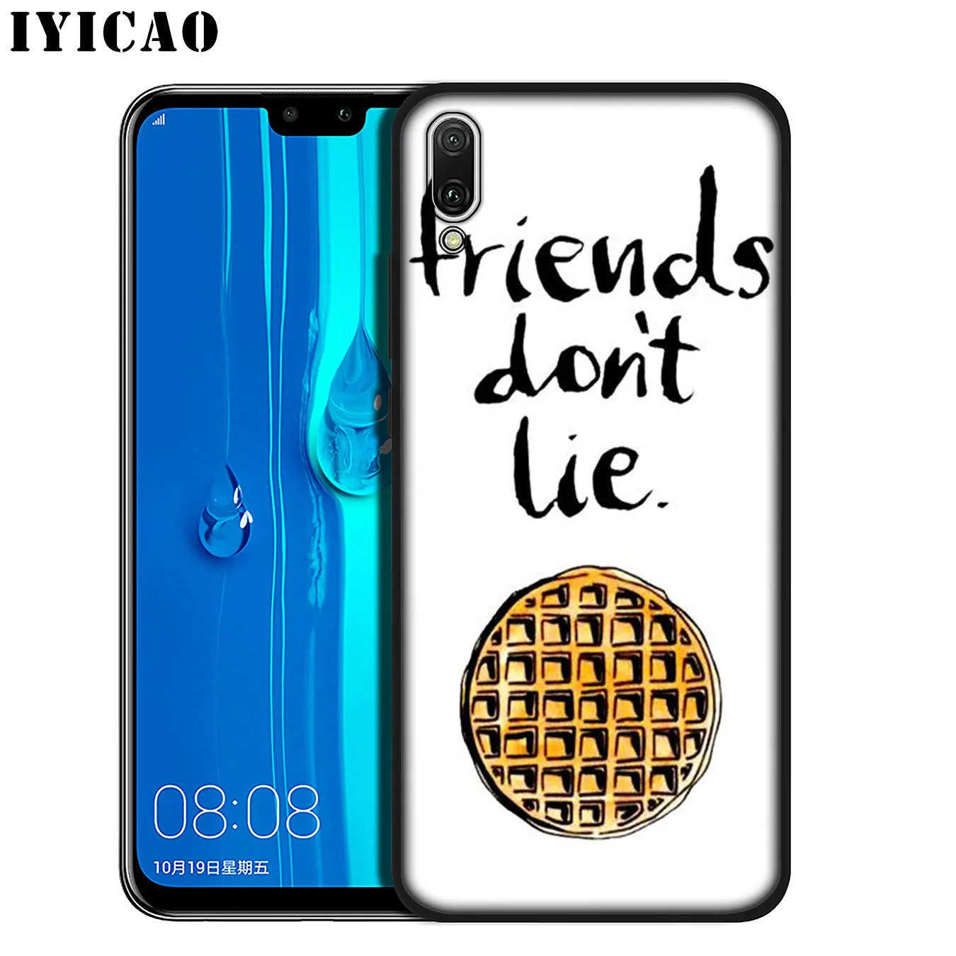 IYICAO stranger things poster Soft Silicone Phone Case for Huawei Mate 30 20 10 Pro Nova 5i 4 3 3i 2i 2 Lite Black Cover |