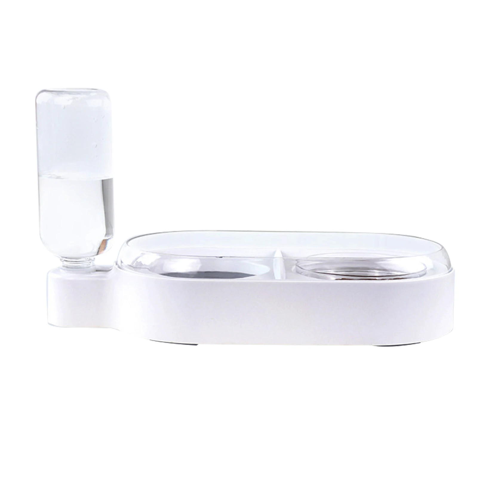 

Non-Slip Detachable Dogs Food Water Feeder Drinking Anti-spill With Stand Easy Clean Pet Accessories Dispenser Home Cat Bowls