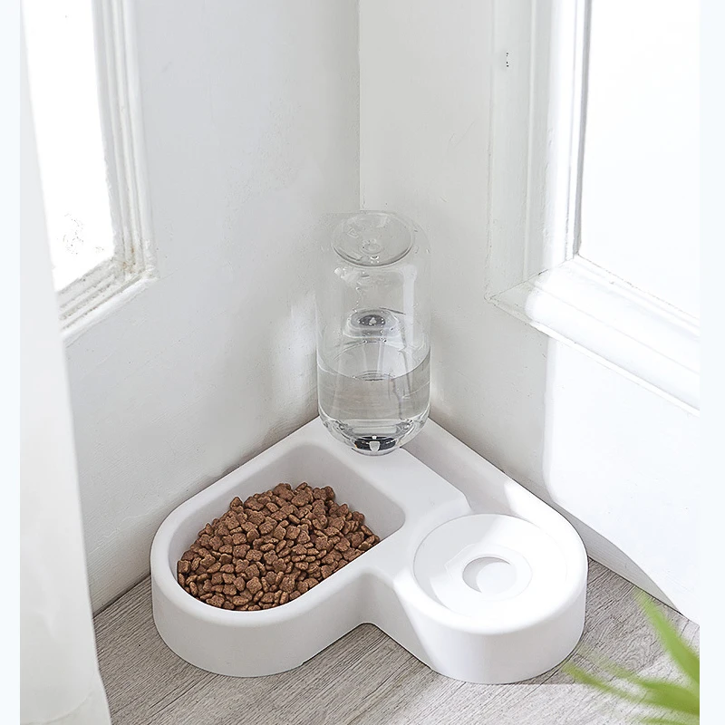 

Гравитационные миски для воды и еды для домашних животных, миска для еды в уголке для кошек и собак, прозрачная миска для кошек, гравитационн...