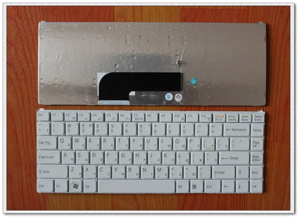 Новая RU/Русская клавиатура для Sony Vaio VGN N38E / W PCG 7Y1M N31S/ N31L N31M Клавиатура ноутбука