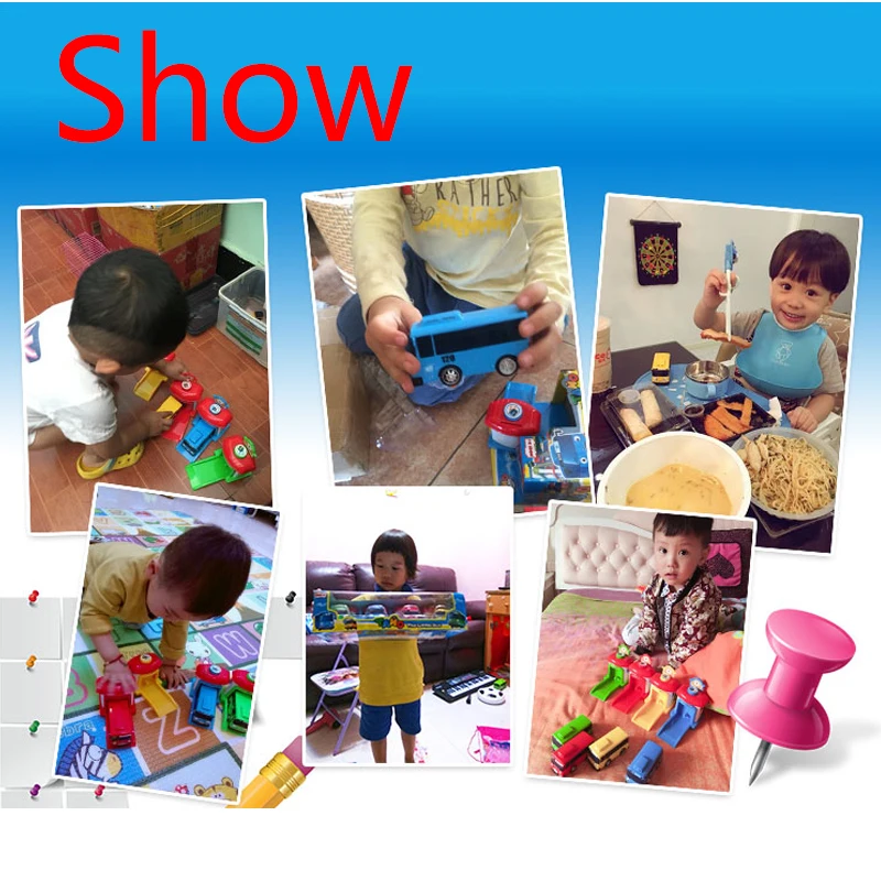 4 шт./компл. масштабная модель маленький автобус детский миниатюрный пластиковый