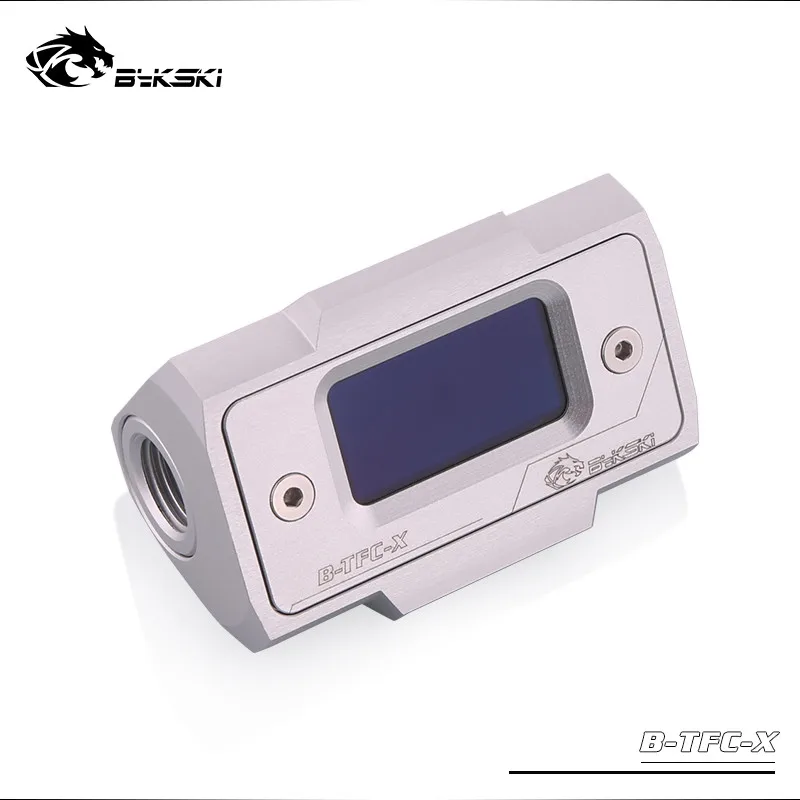 Расходомер Bykski с цифровым OLED дисплеем измеритель расхода воды водяным