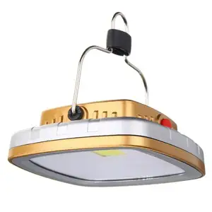 Светодиодные фонарики на солнечной батарее с COB матрицей, светильник для кемпинга, фонарь с зарядкой от USB и аккумулятором для палаток, уличное освещение для походов с садом