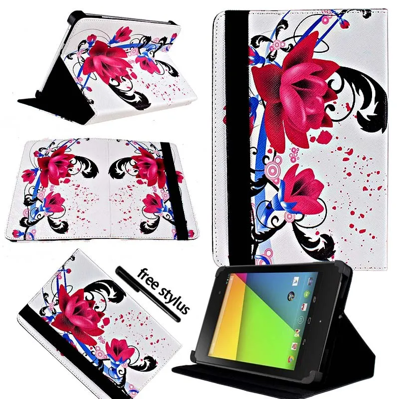KK &amp LL для Google Nexus 7 (1-й 2-й Gen 2012 2013) -Чехол-подставка планшета из искусственной кожи +
