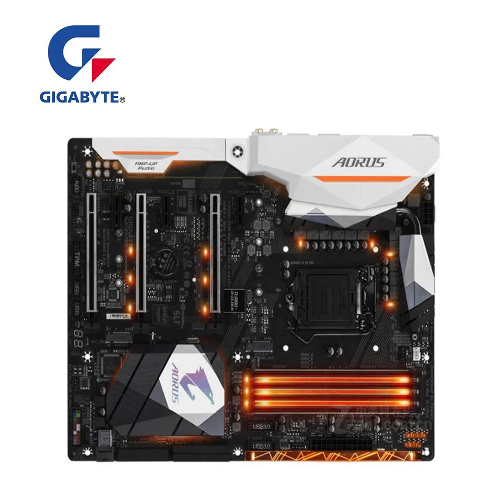 Для Gigabyte GA AORUS Z270X Gaming K7 материнская плата LGA 1151 Z270 б/у рабочего стола материнской