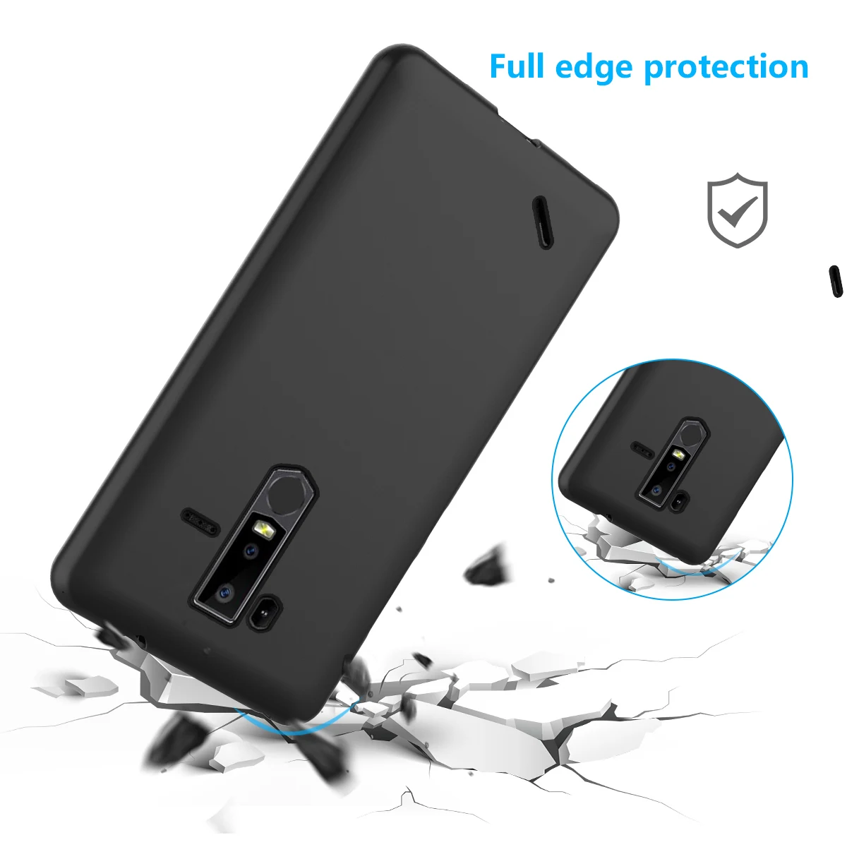 Для Ulefone Armor 6 чехол силиконовый тонкий мягкий матовый ТПУ 360 защитная задняя
