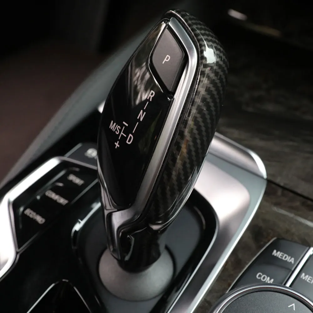 Ручка переключения передач из углеродного волокна для BMW 5 6 7 серии GT G32 G30 G11 G12 X3 X4