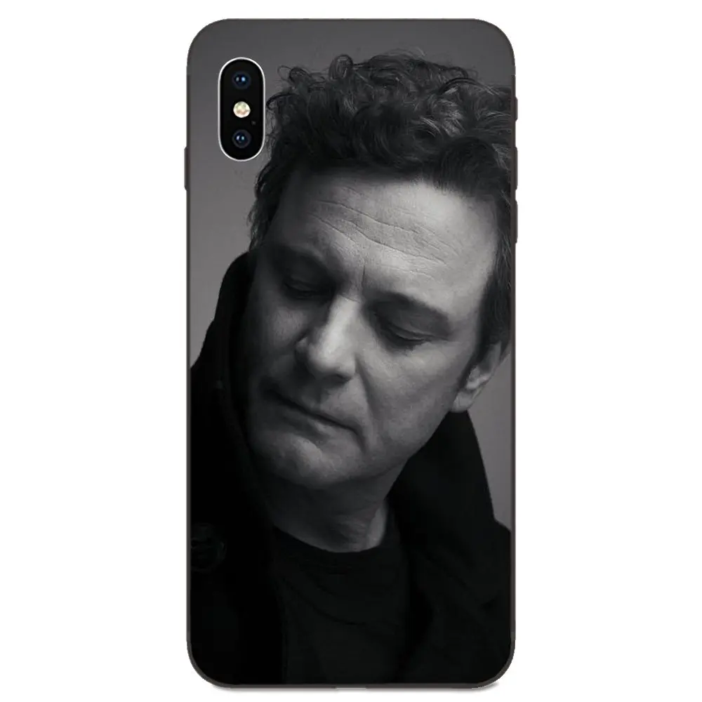 Мягкие лучшие чехлы Colin Firth мужской актер знаменитостей стильные для Apple iPhone 4 6 6S 7 8