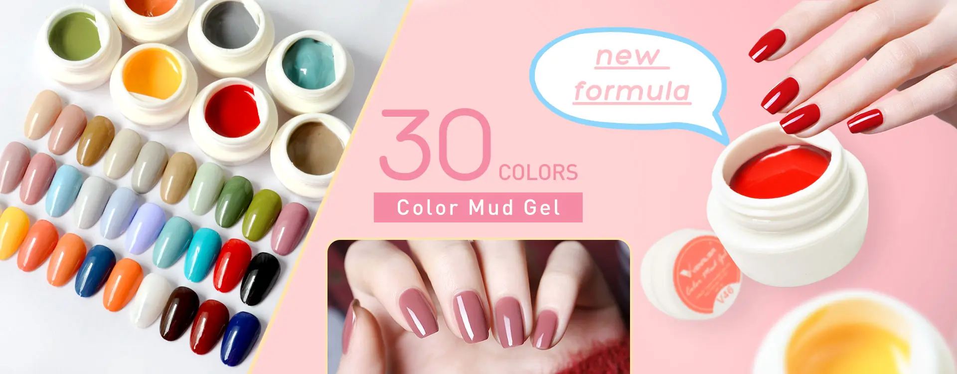 VENALISA Color Mud Gel Full Coverage Pure Color Paint Gel DIY Nail Art Design Quality Nail Gel Polish Manicure Varnishes UV Gel