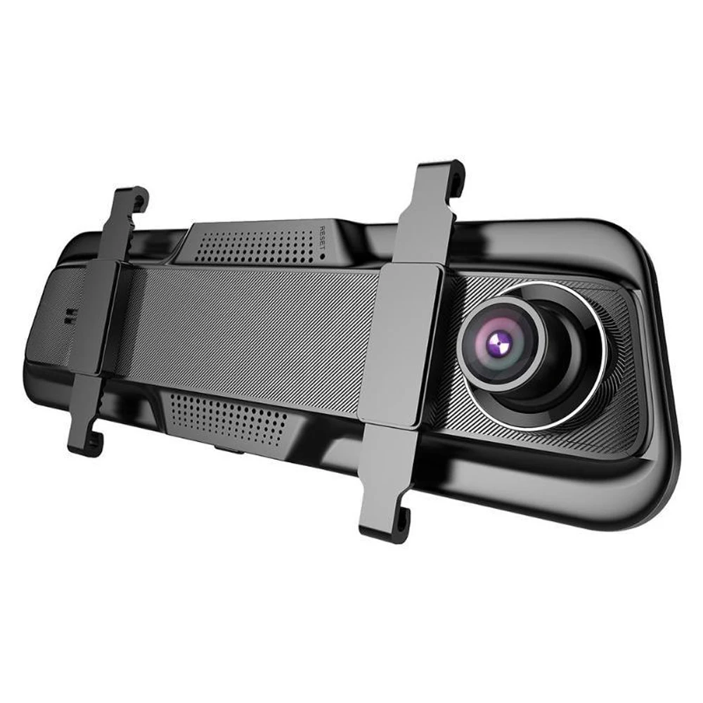 Зеркало видеорегистратор с 10 дюймовым сенсорным экраном 1080P Потоковое