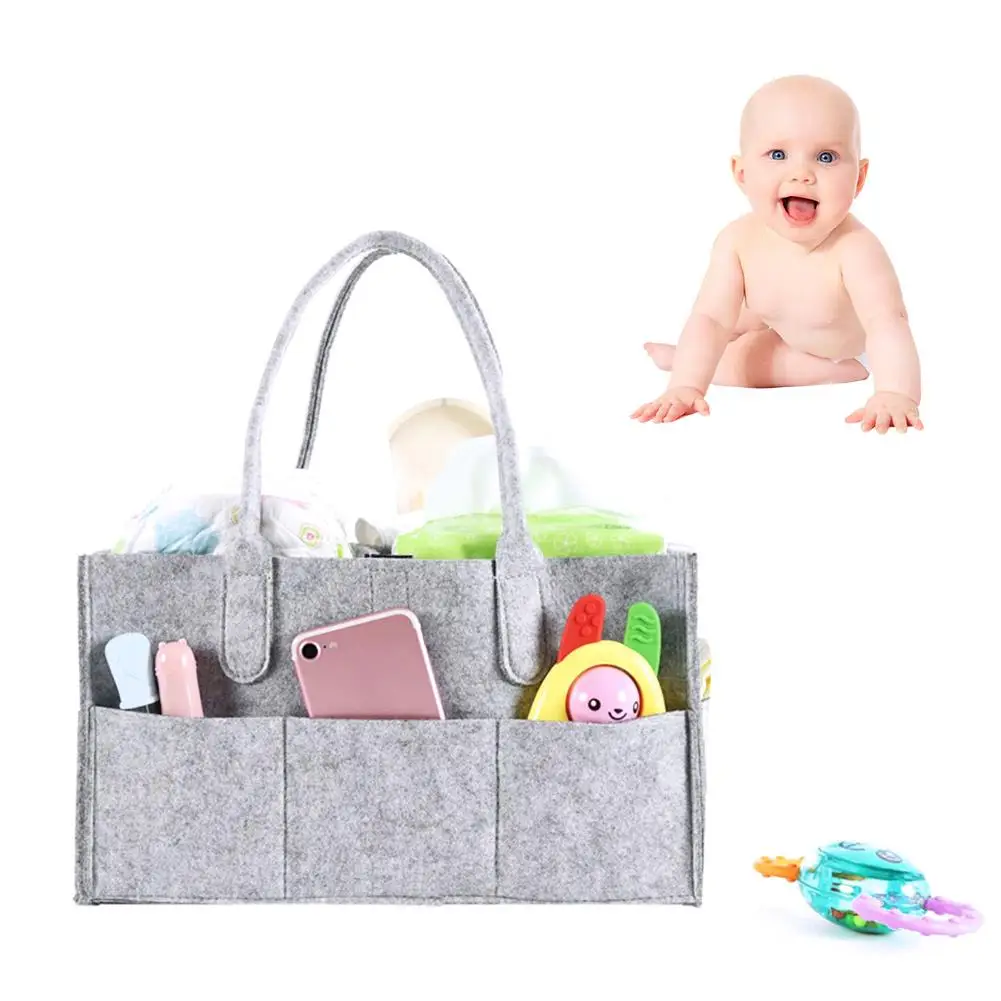 

Children's diaper storage bag Newborn diaper storage bag Travel storage basket