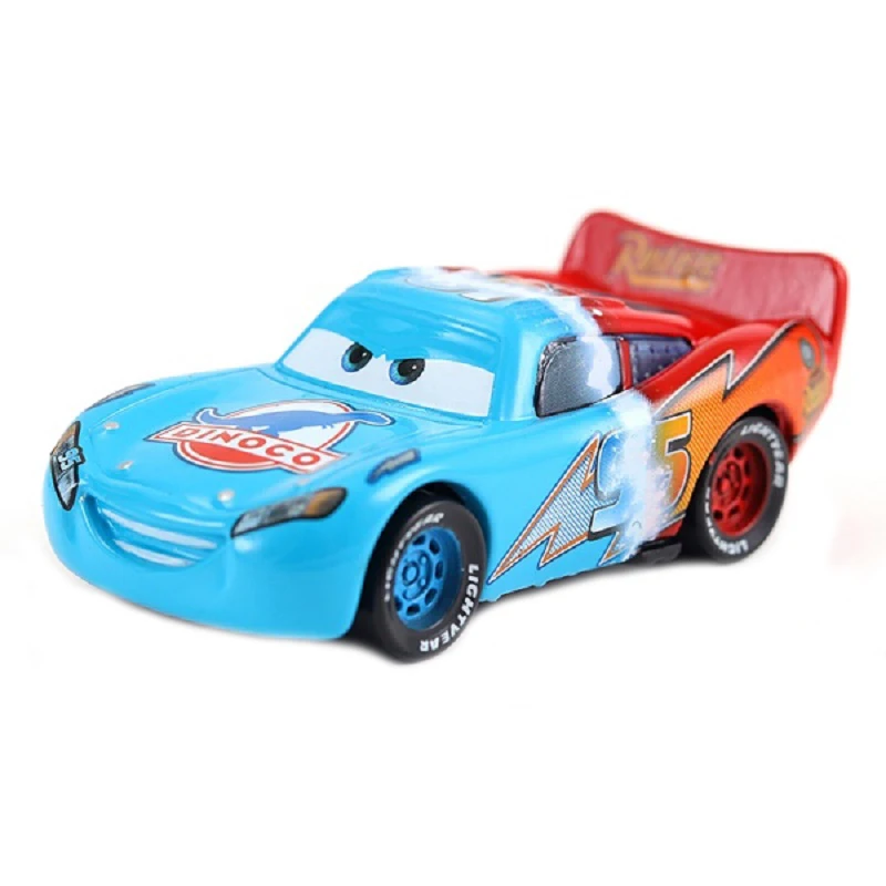 

Cars Disney Pixar Cars 3 Lightning McQueen Mater Jackson Storm Ramirez 1:55 Diecast Metal Alloy Model Toy Car For Kids Cars2