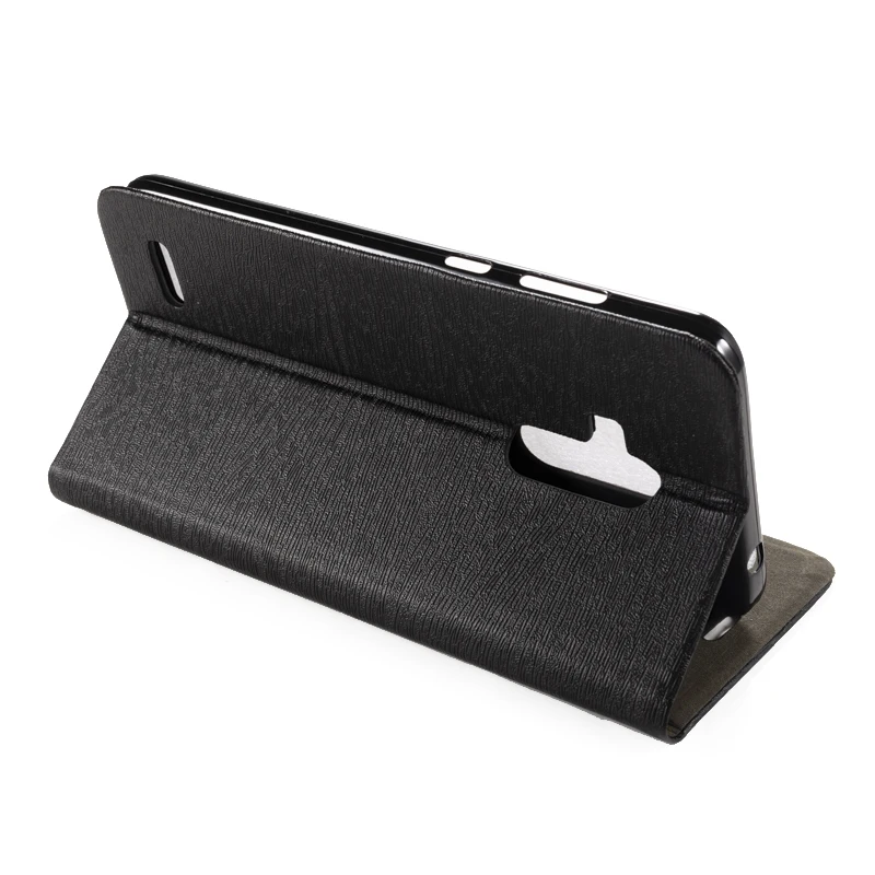 Чехол для телефона из искусственной кожи с текстурой под дерево Leagoo T8S