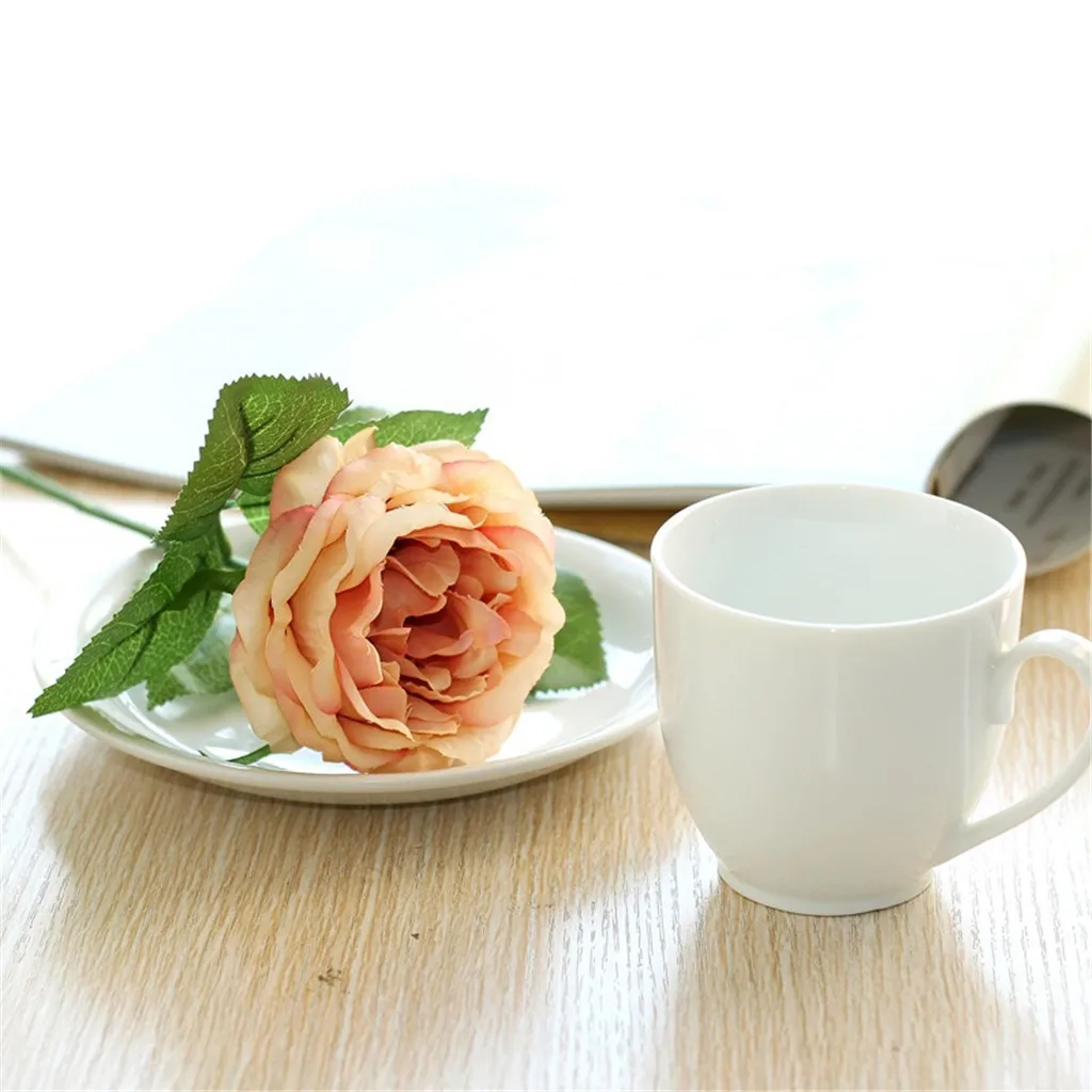 Ночная Роза искусственные цветы цветок дома свадебные декорации стены для