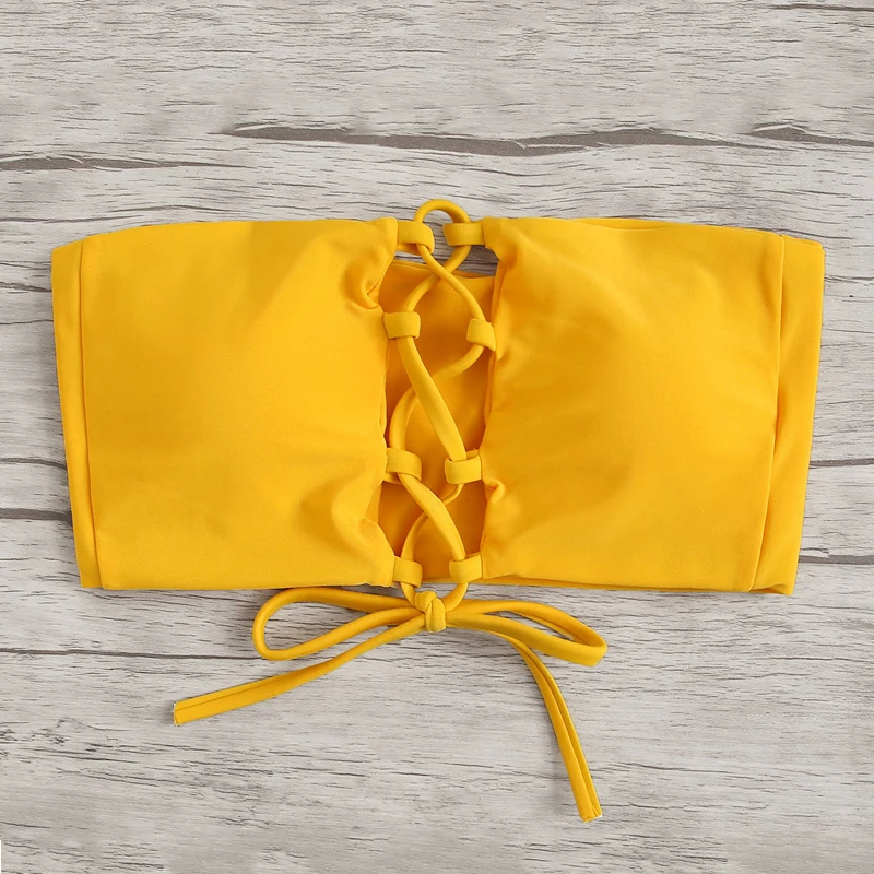 Женский Бюстгальтер бандо без бретелек с открытыми плечами рукавов эластичный