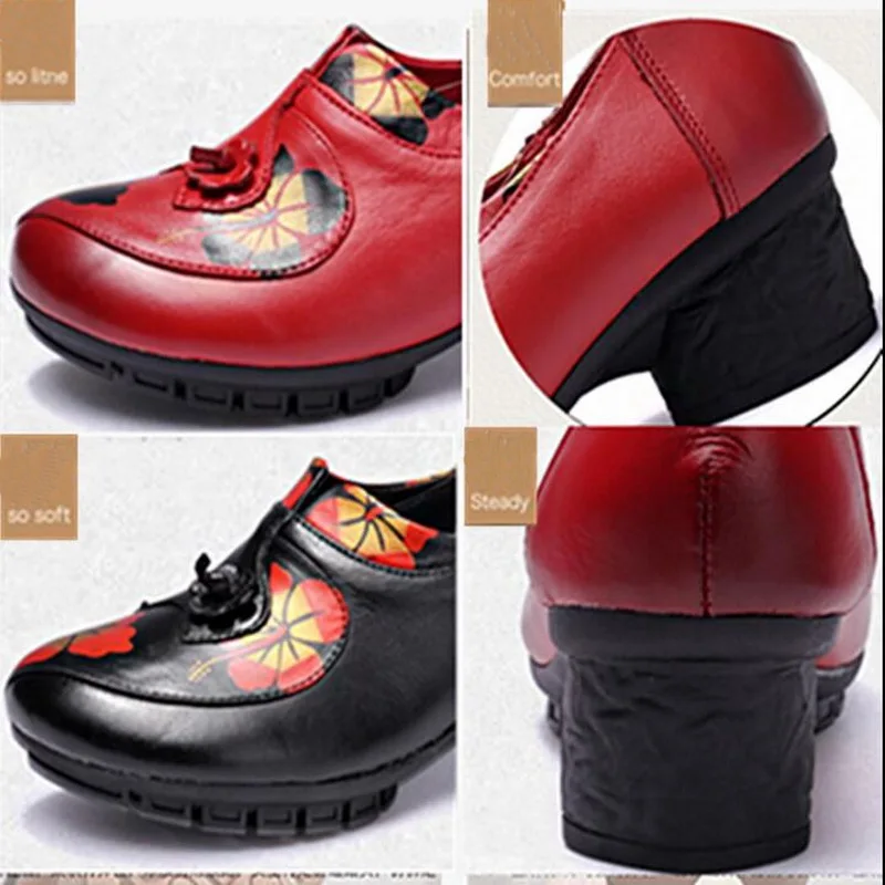 RUSHIMAN/Женская обувь на плоской подошве Повседневная из натуральной коровьей кожи