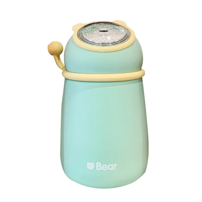 

Cute Water Bottle Bouteille Isotherme Botella Termica Acero Inoxidable Home Cartoon Insulated Big Belly Cup Portable Fashion New