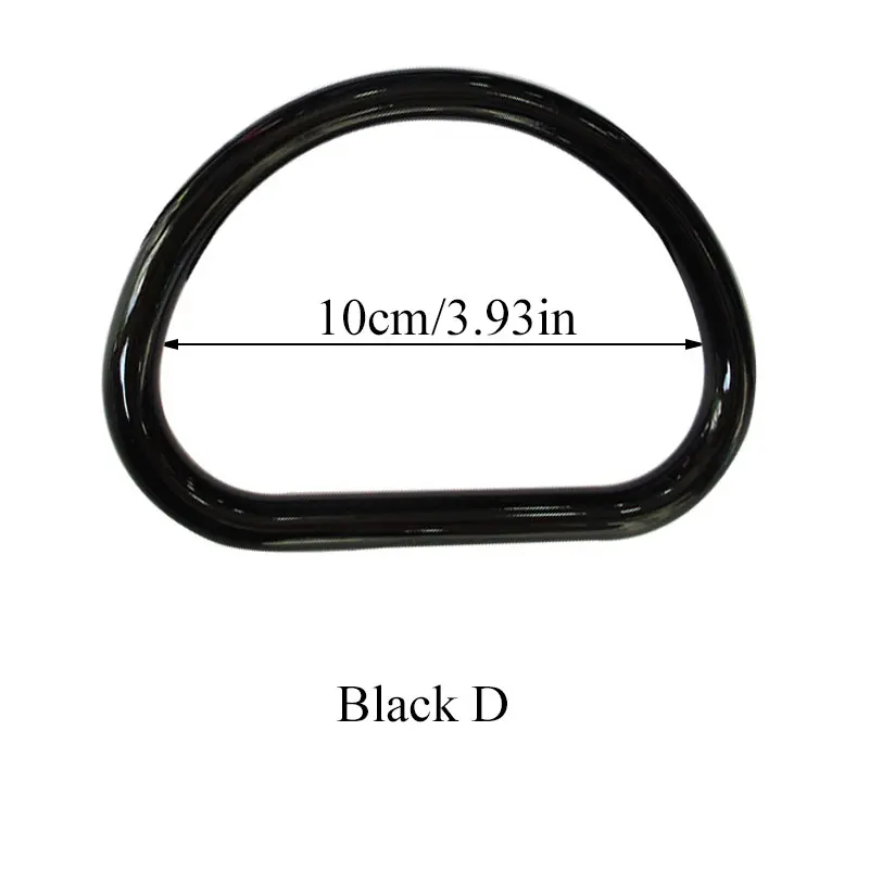 

1PC Plastic Handles To Make Bags Hot Home Bag Round Purse Handles Replacement DIY Handbag Accessories Making Shopping Tote Parts