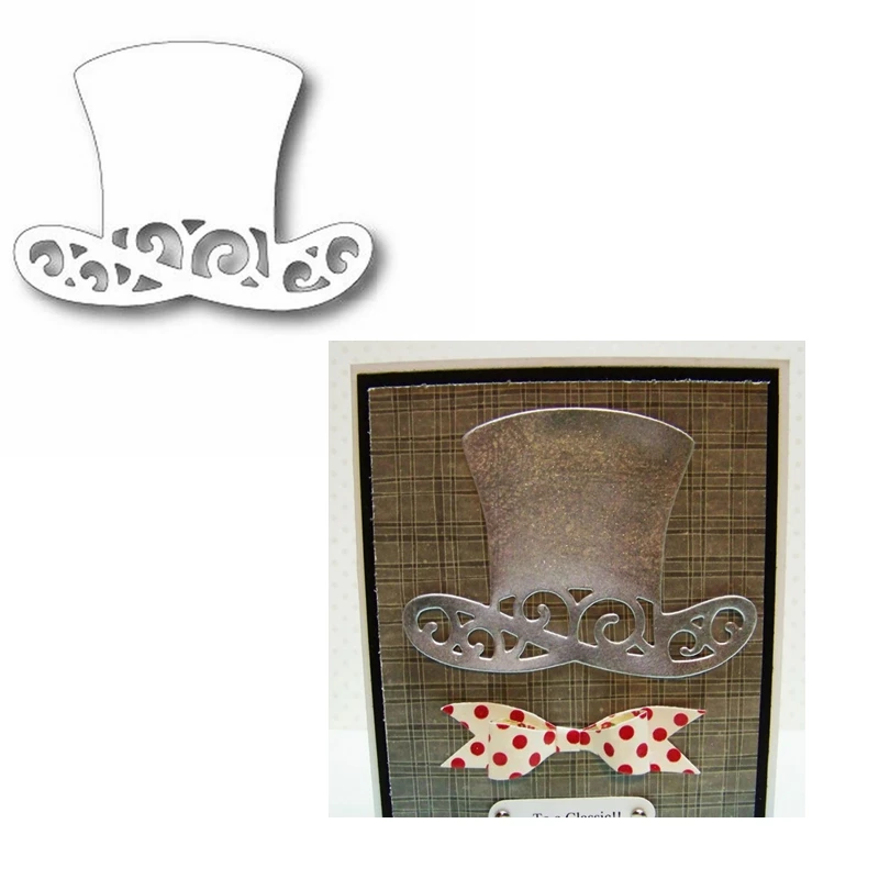 Винтажные металлические режущие штампы с кружевными краями трафарет для