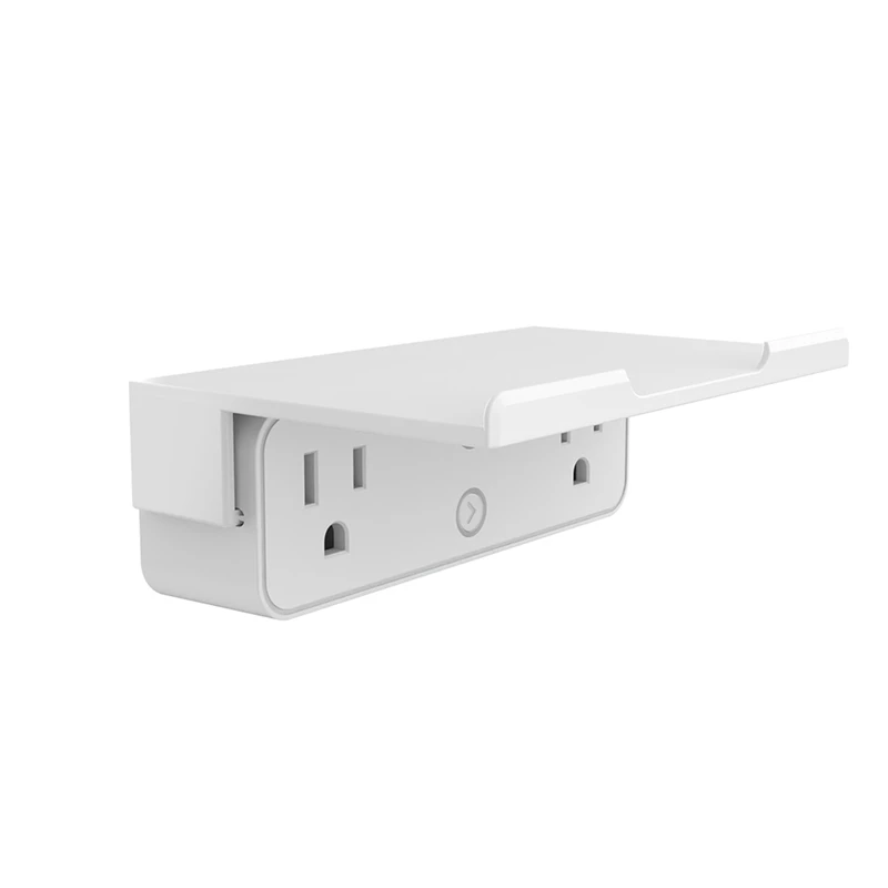 

WiFi Tuya Smart US Outlet Extender Multi Plug Socket Shelf with 2 Outlet Splitter Smart Life App Control Works US Plug