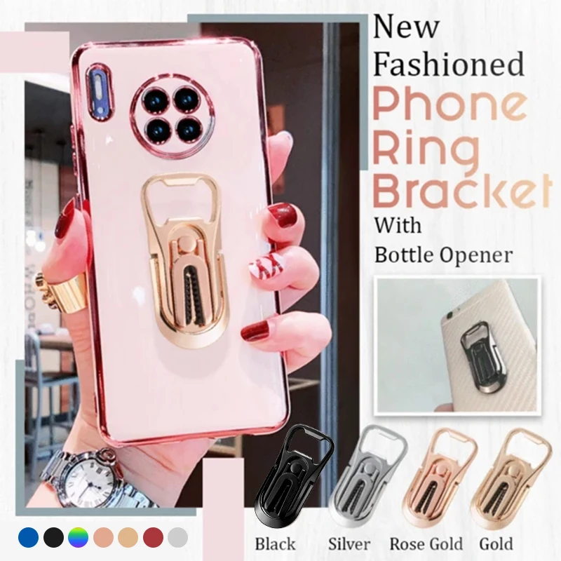

New Fashioned Phone Ring Bracket With Bottle Opener Multifunction Phone Holder DTT88