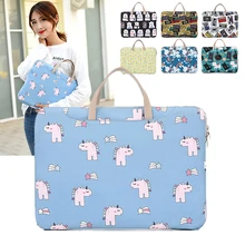 2019 Cute girl Laptop Bag for MacBook Air Pro Lenovo 13.3 14 15.6 inch PC Notebook Case Laptop Sleeve Handbag for Fashion woman