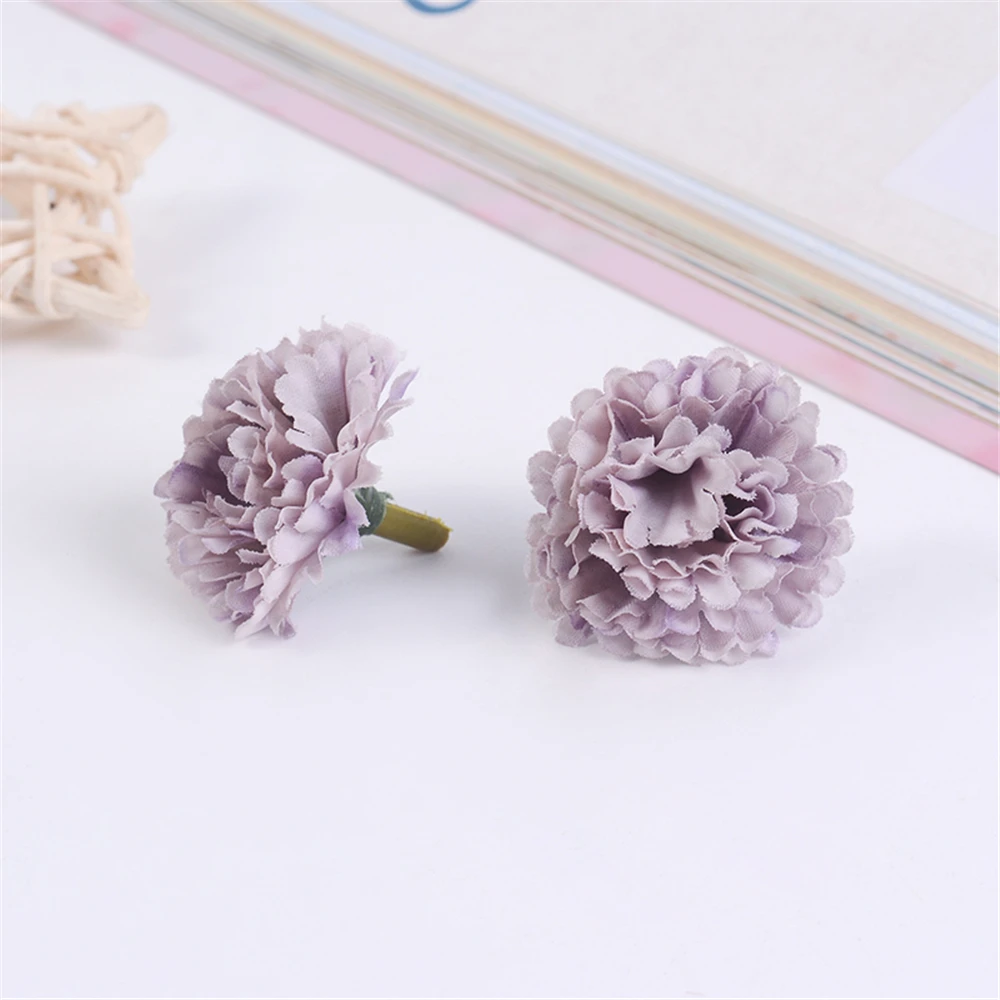 Искусственные цветы 20 шт. 3 см шелковые гортензии навалы для свадебного украшения