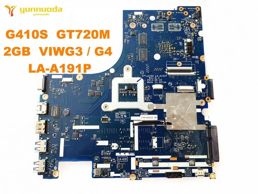 Original for Lenovo G410S laptop motherboard GT720M 2GB VIWG3 G4 LA-A191P tested good free shipping | Компьютеры и офис