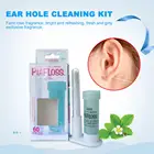 60 шт.кор. одноразовый набор для чистки проколов ушей, травяной раствор, зубная нить, набор инструментов для ухода за ушами, очиститель отверстий для серег, 5 мл