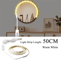 hollywood vanity mirror light led dimmable makeup table dressing lighting 1m 5m bathroom cabinet beauty lamp white warm white