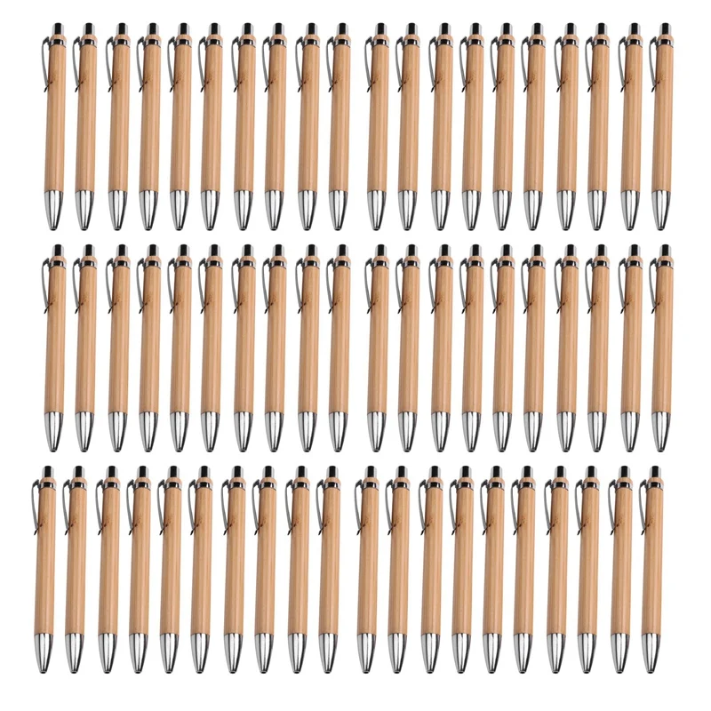 

Ballpoint Pen Sets Misc.Quantities Bamboo Wood Writing Instrument(60 Set)