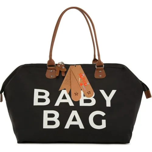 Saharan Baby Stain resistant Waterproof Thermal Division Baby Bag Mother Baby Care Organizer Storage Baby Travel Shoulder Bag