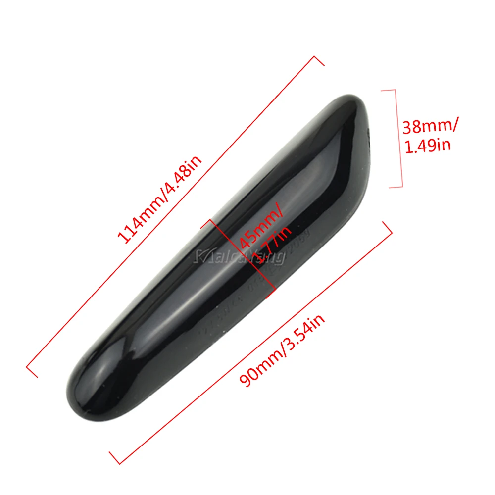

Dynamic LED Fender Light Side Marker Lamp For BMW X1 X3 E46 E60 E61 E81 E82 E83 E84 E87 E88 E90 E91 E92 E93