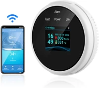 wifi natural gas detectorpropane detector wifi smart gas leak detector alarm monitor digital lcd temperature sensor for home