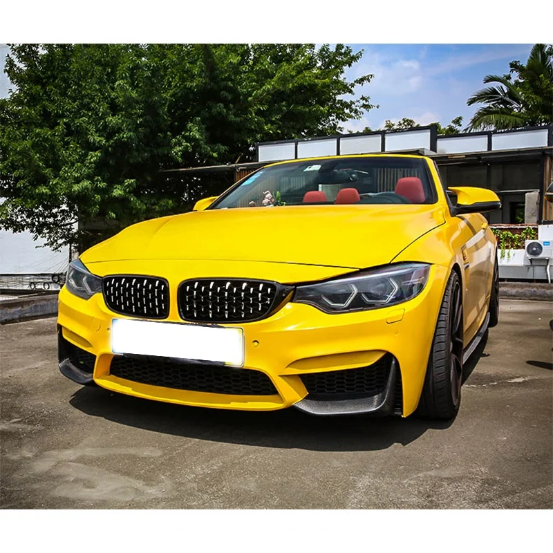 1 пара Abs передняя решетка для Bmw 4 серии F32 F33 F36 F82 F83 M4 F80 M3 420D 430I 430D 440I 435I 428D Алмазная