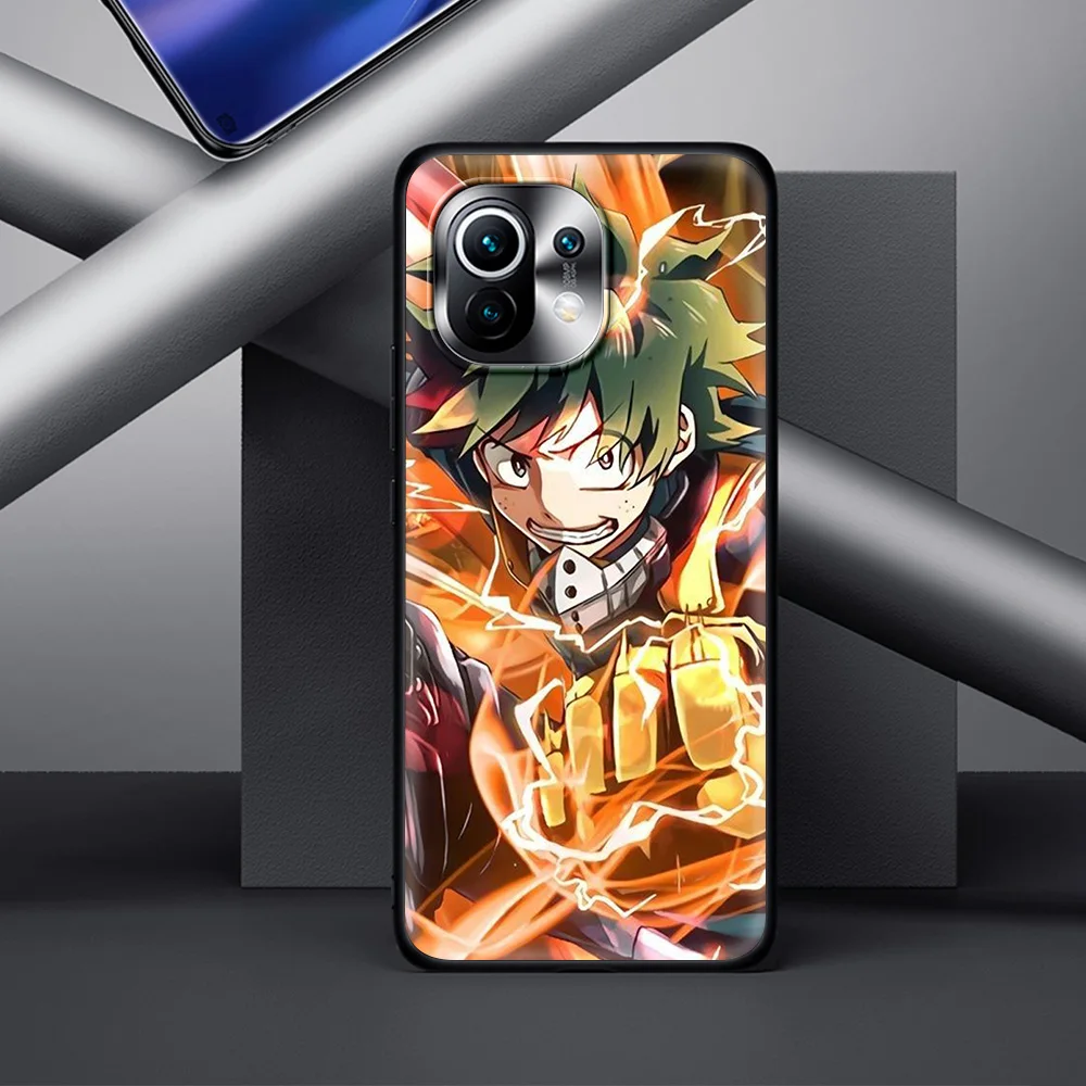 

My Hero Academy Luxury Soft TPU Cover for Xiaomi Mi 10S Poco X3 NFC 9T 10T 10 Note 10 Pro Lite CC9 CC9E Phone Case Shell