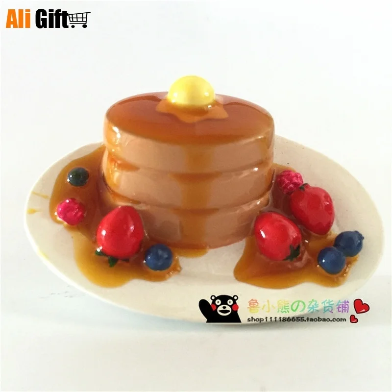 3D Resin Simulation Food Fridge Magnet Afternoon Tea Souvenir Kitchen Tool Decoration Message Post Sticker | Дом и сад
