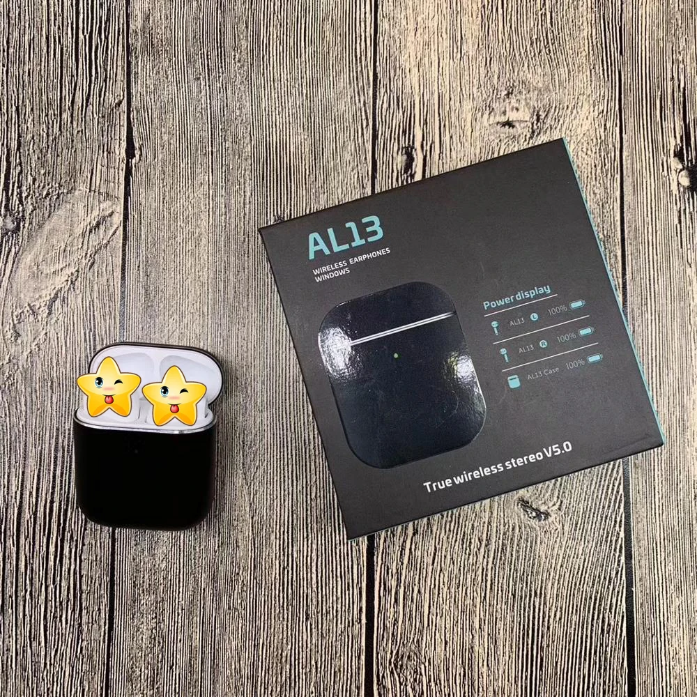 Новый AL13 стерео Bluetooth 5 0 Pop Up 1:1 TWS наушники Беспроводная зарядка гарнитура