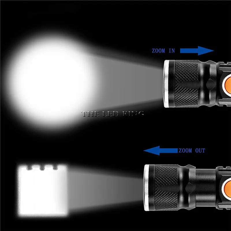 515 CREE XHP50 Micro USB Перезаряжаемый светодиодный фонарик T6 6000 лм L2 светильник онарь для