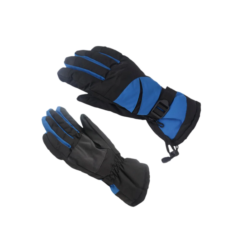 

1 Pair of Assorted Colors Skiing Winter Warm Coldproof Full Finger Anti-Slip Red